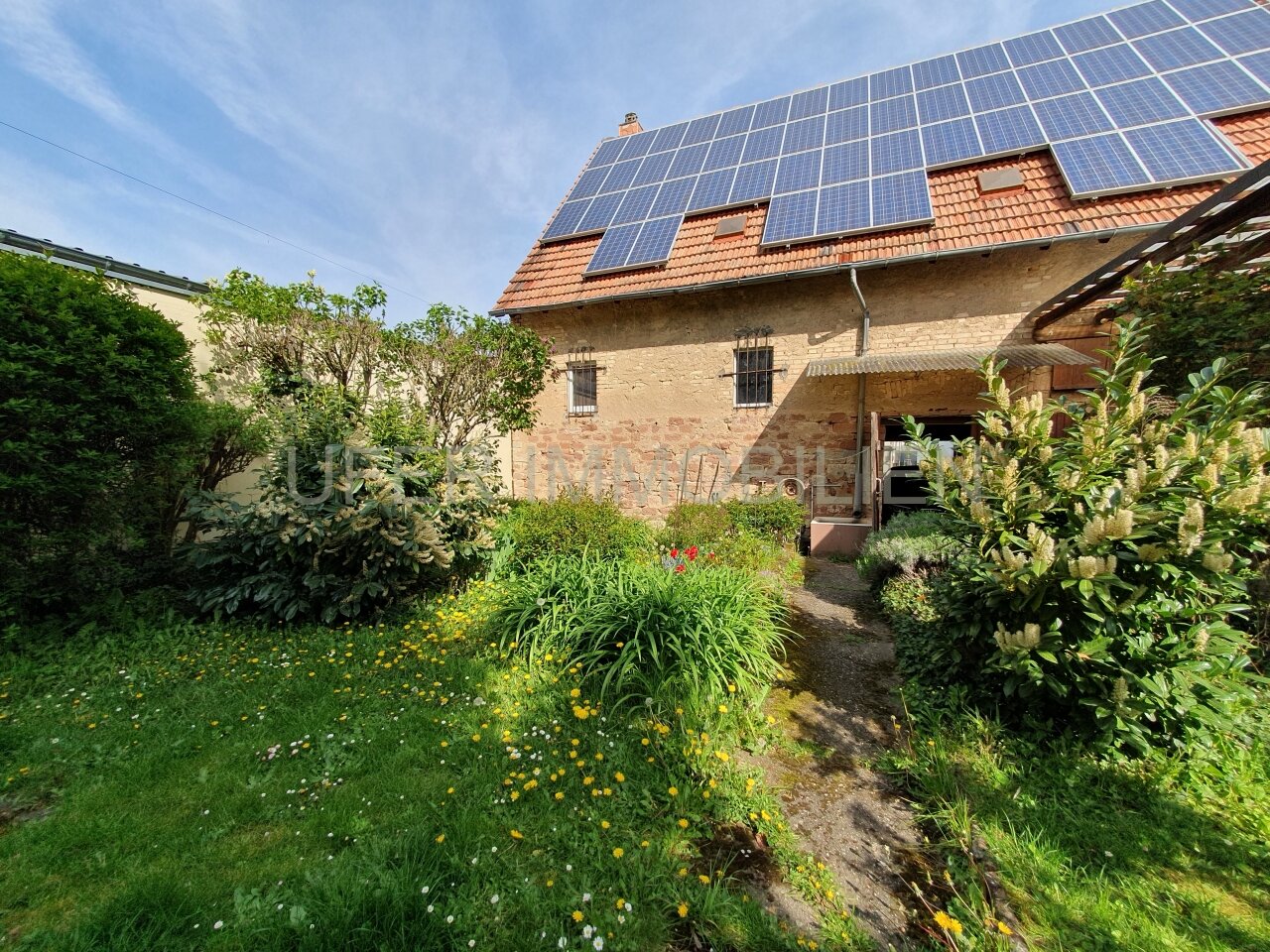 Sich auf die Scheune und Photovoltaik