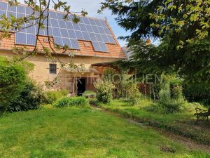 Blick auf die Scheune