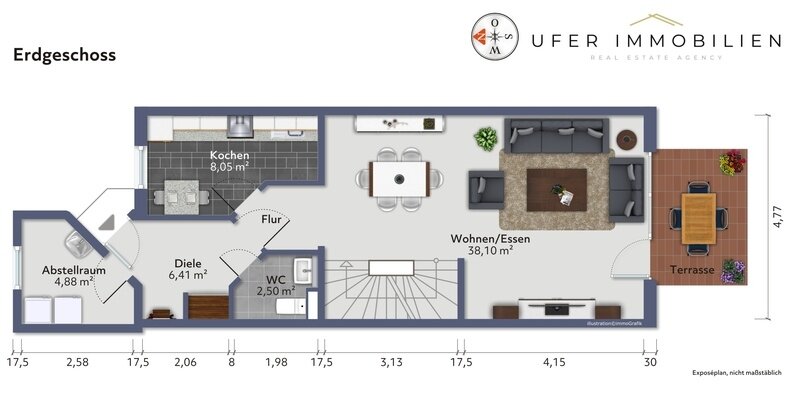 Grundriss Erdgeschoss