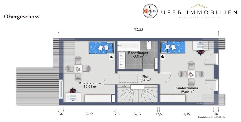 Grundriss 1 Obergeschoss
