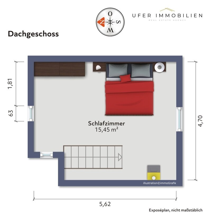Grundriss Dachgeschoss