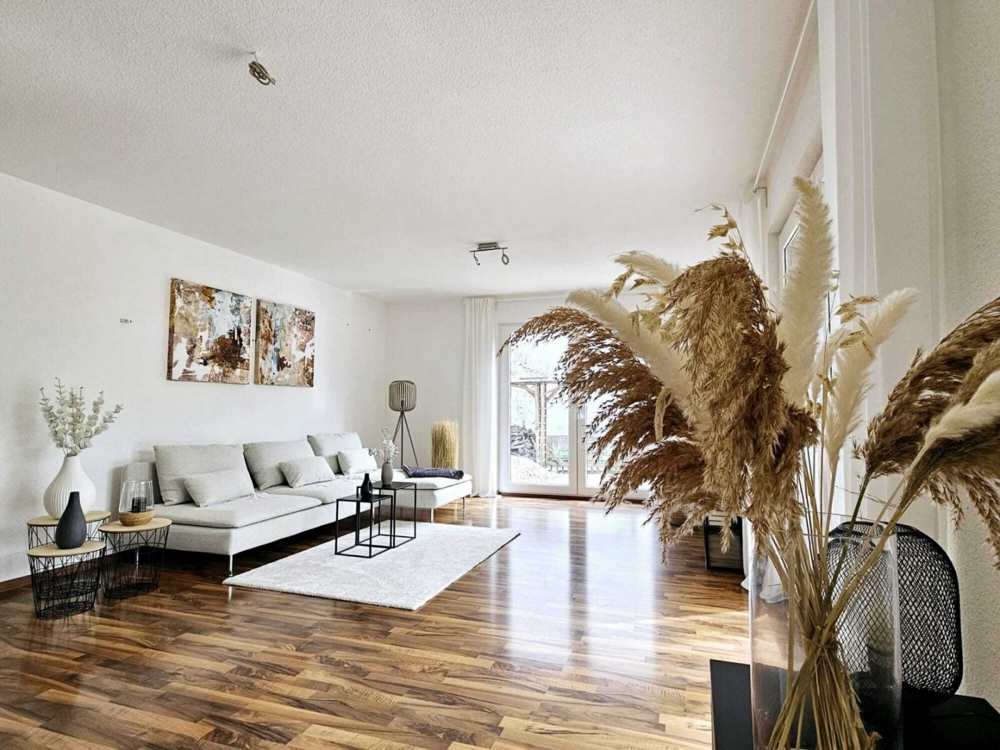 Blick auf den Wohnbereich