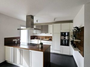 Blick auf die Küche