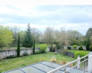 Blick vom OG in den Garten