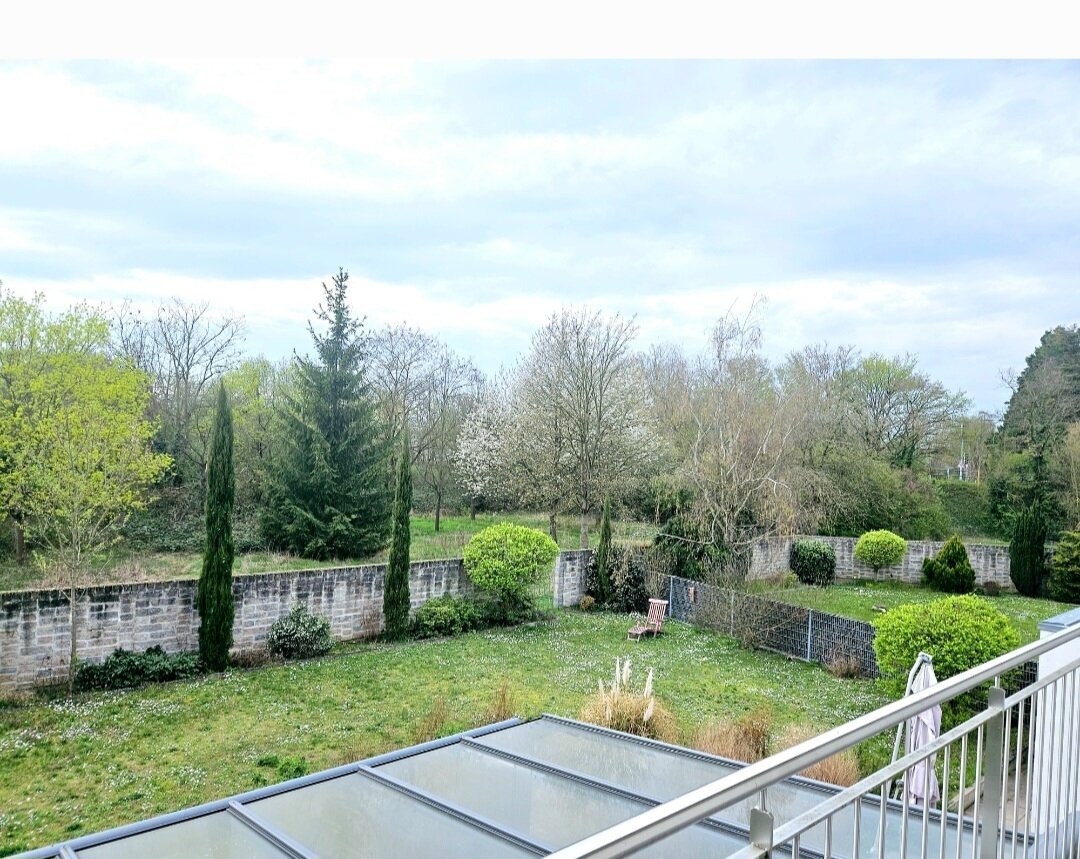 Blick vom OG in den Garten