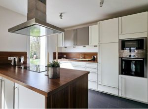 Blick auf die Küche