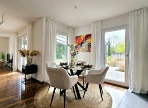 Blick auf den Essbereich