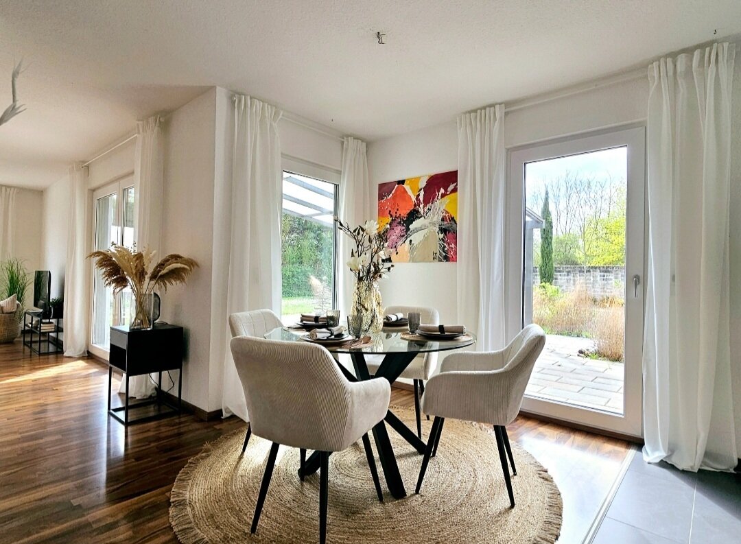 Blick auf den Essbereich