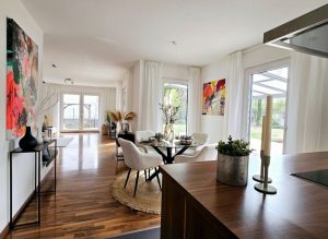 Blick über den offenen Bereich