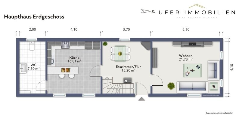 Grundriss Haupthaus EG