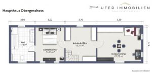 Grundriss Haupthaus OG