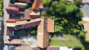 Anwesen Drohnenaufnahme