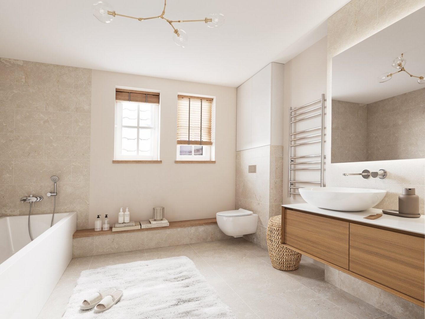 Badezimmer Visualisierung