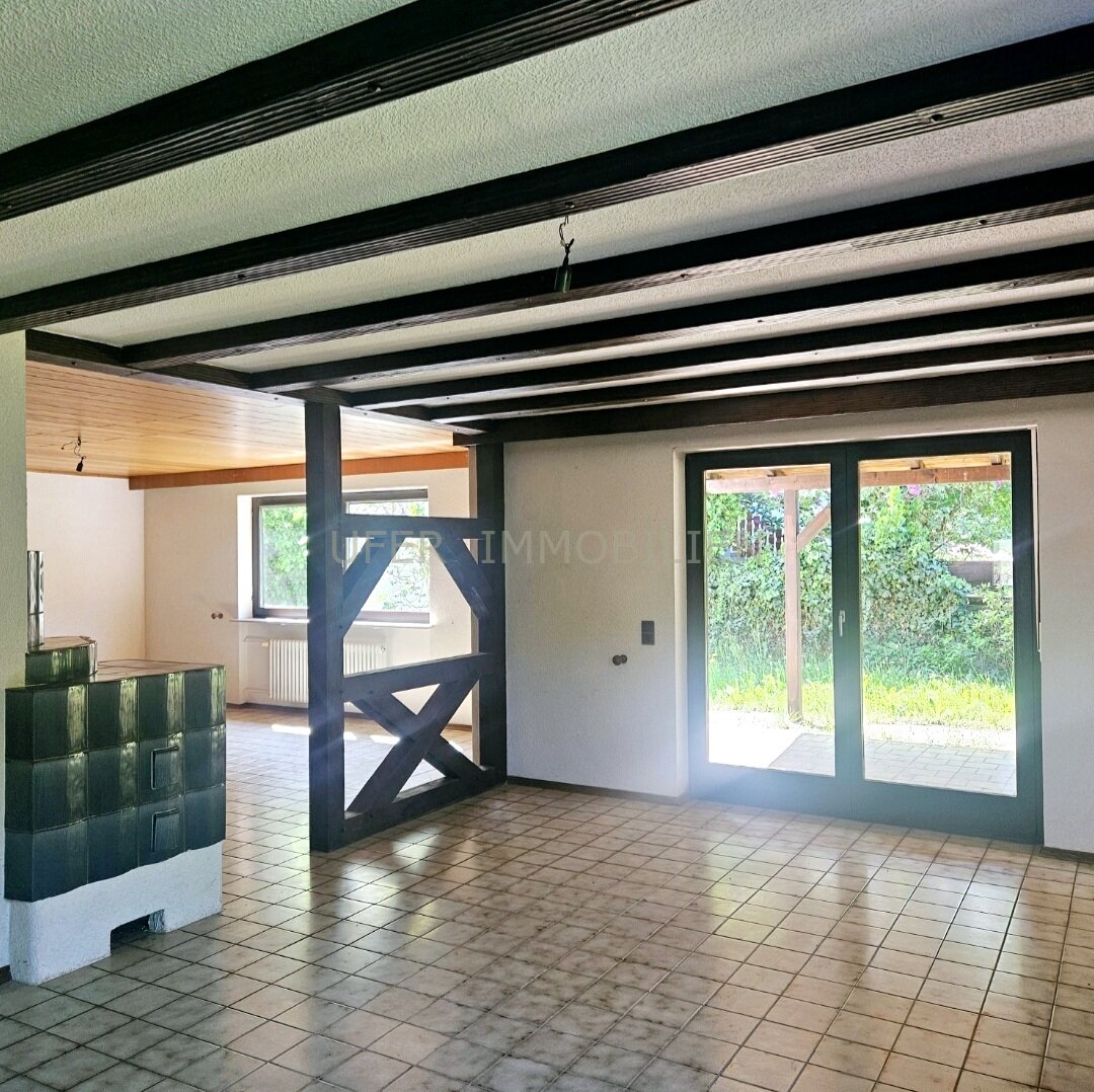 Wohn/Essbereich Ausgang auf die überdachte Terrasse