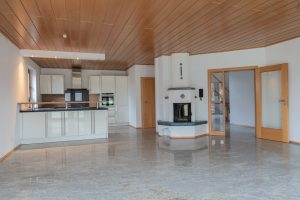 Wohn-, Ess- und Küchenbereich