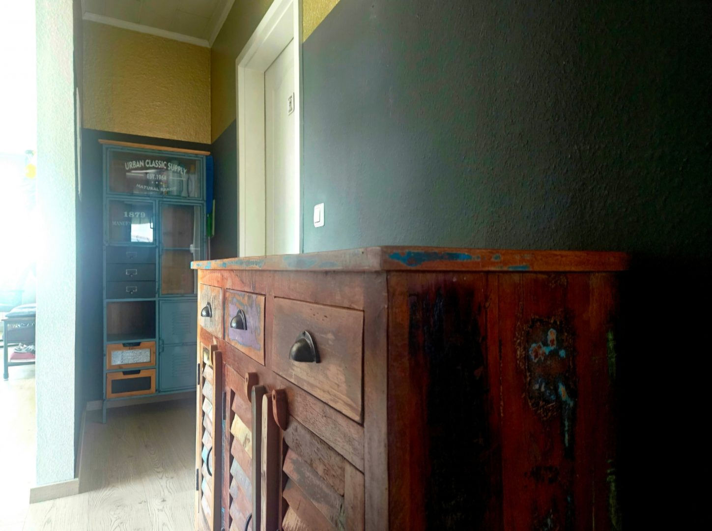 Flur zwischen den Schlafräumen