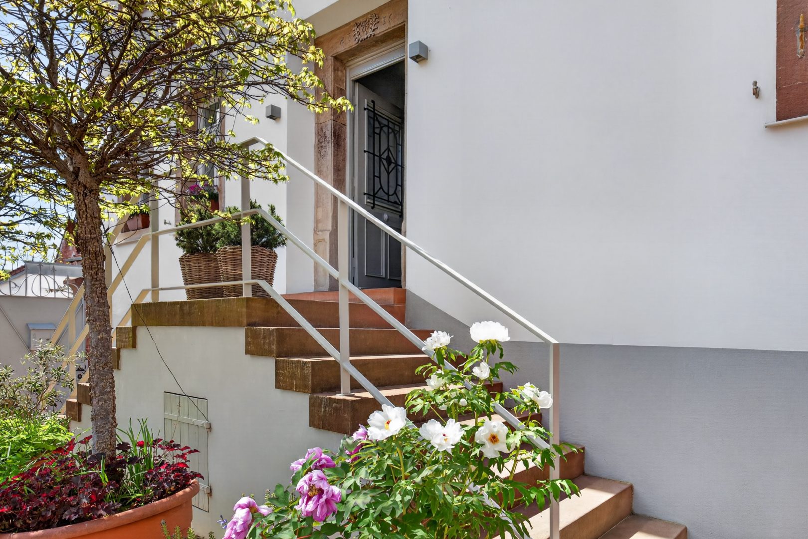 Zugang Apartmenthaus
